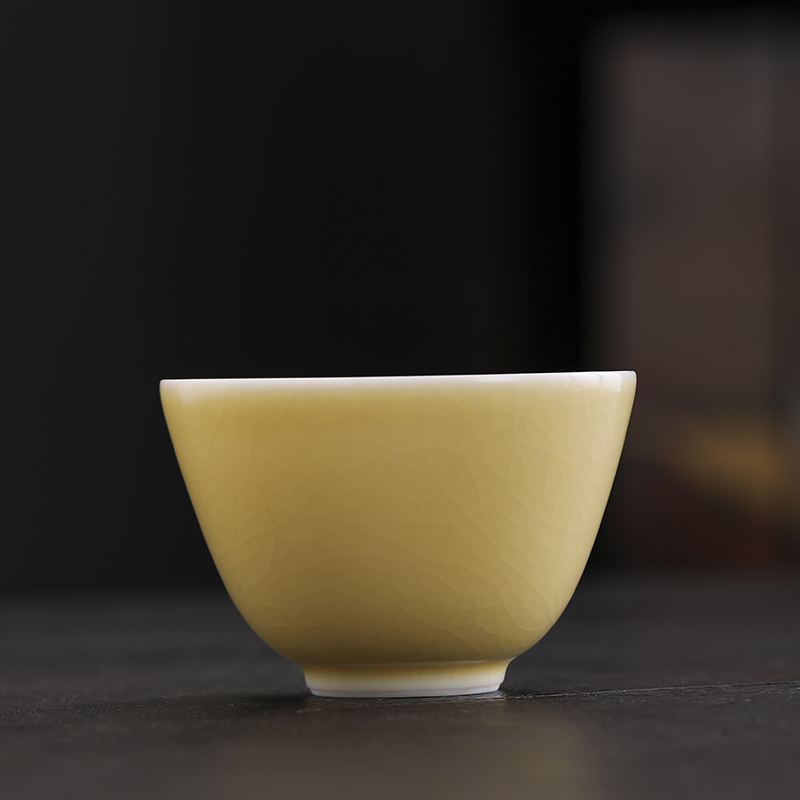 汝窑多款品茗主人杯 德化陶瓷功夫茶杯单杯定制