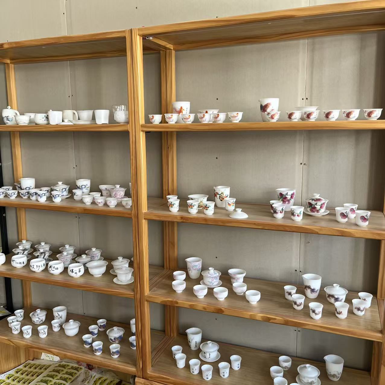 德化明钻陶瓷_产品陈列_茶具展示