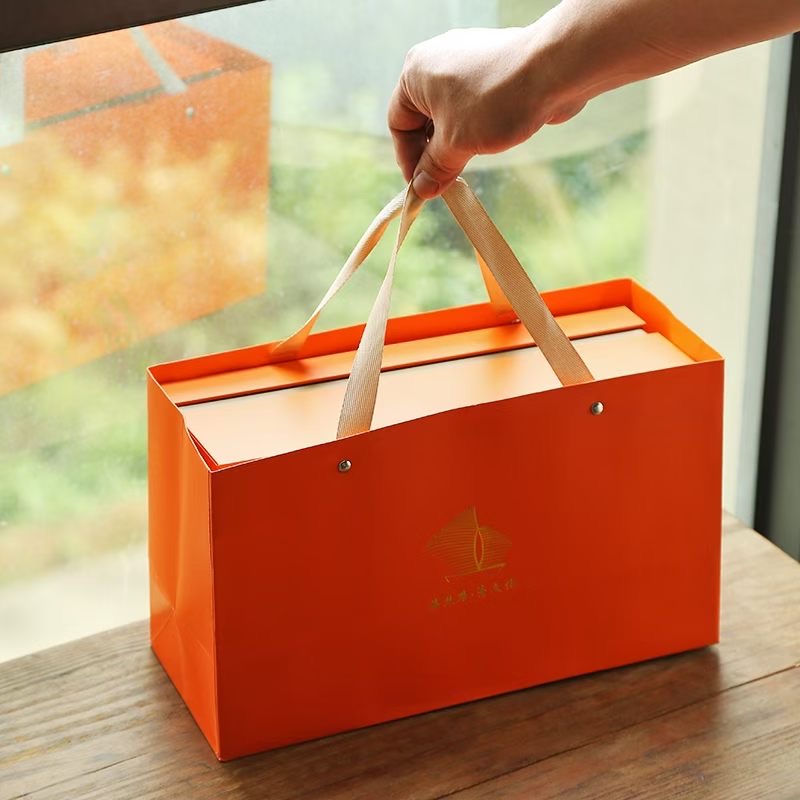 手绘青花对杯办公礼盒套装 德化陶瓷商务礼品杯定制